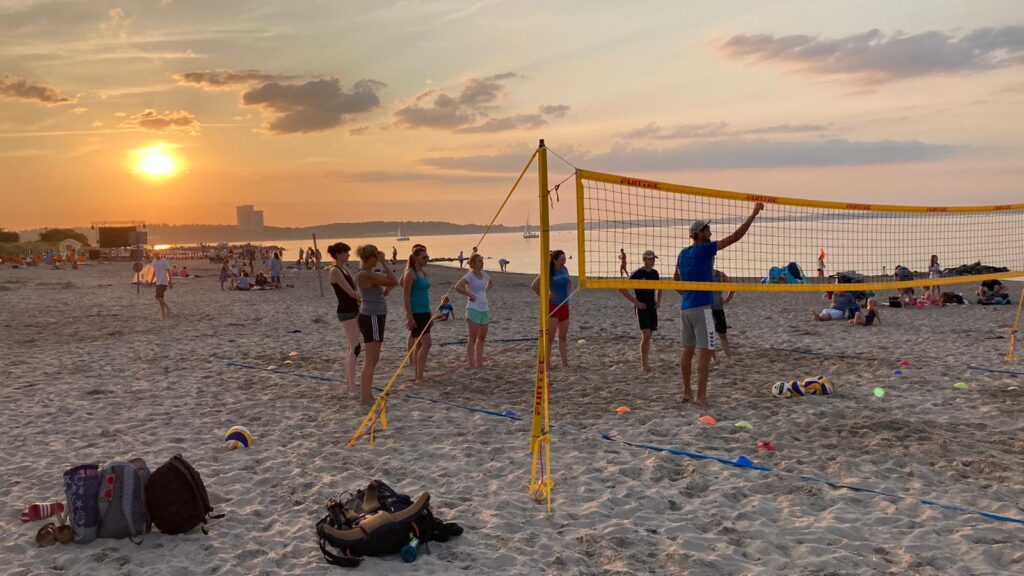 Beachvolleyball in Niendorf Ostsee