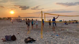 Beachvolleyball in Niendorf Ostsee